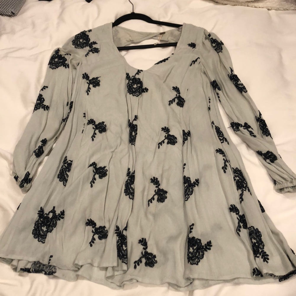 Free People Embroidered Dress